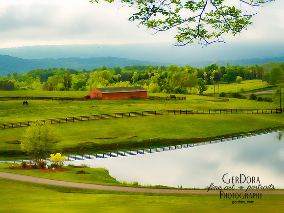Longbranch Farm Pastoral Scene