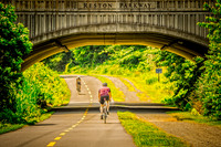 W&OD Trail in Reston ~ 2015 RBC Century Ride Reston, VA 1st Place