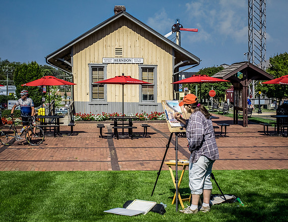 9 September - Historic Train Station, Herndon